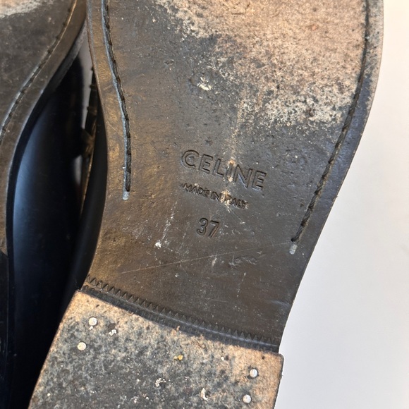 (SOLD)Celine Luco Penny Loafers 37 - Picture 3 of 12